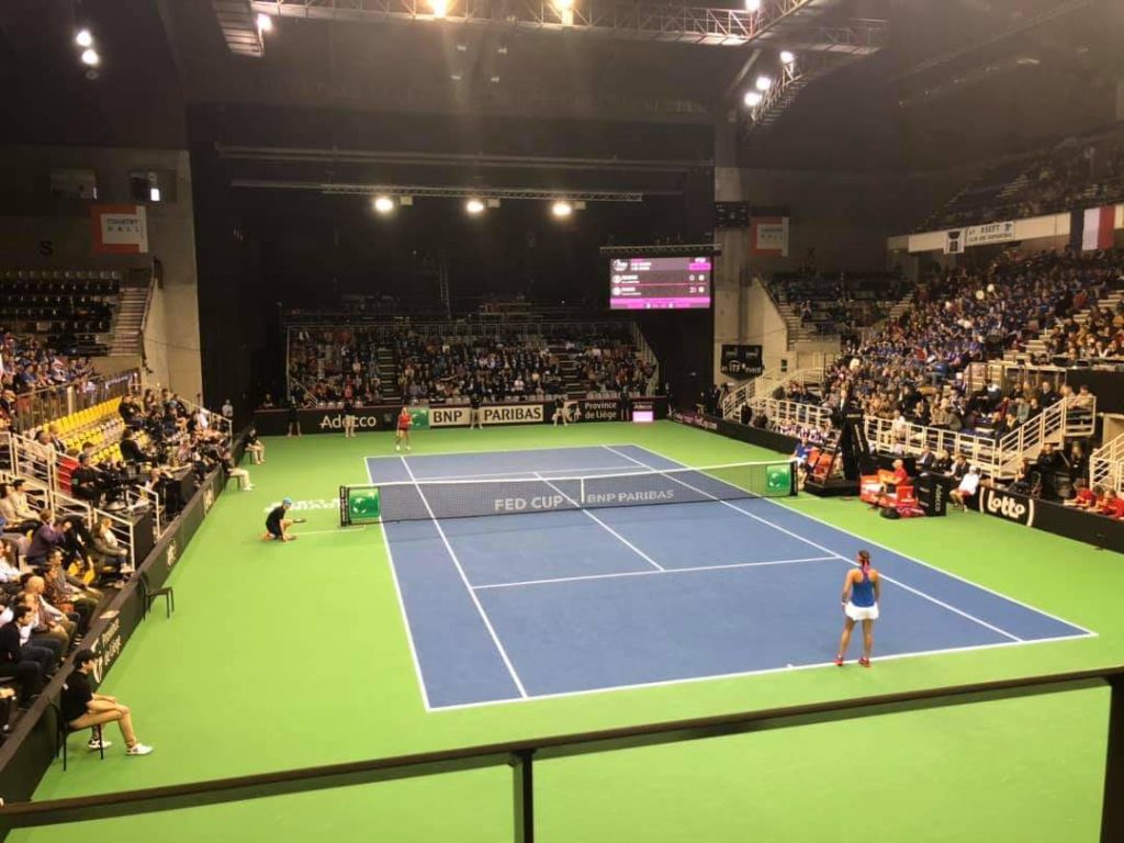 Fed Cup Belgique - France 2019